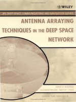 Antenna arraying techniques in the deep space network