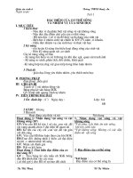 Giáo án lớp 6 học kì 1 - môn Sinh học