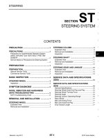 ST hê THỐNG lái TRÊN NISSAN VERSA SEDAN 2012