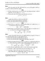 bài tập xác suất thống kê