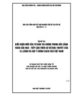 Biểu hiện mới của tư bản tài chính trong bối cảnh toàn cầu hoá  tiếp cận trên cơ sở học thuyết của V.I.LÊNIN và gợi ý chính sách của việt nam