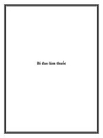 Bí đao làm thuốc ppt