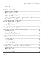 Đề cương xã hội học lao động