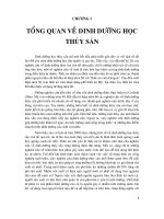 chuong1  tổng quan về dinh dưỡng học thủy sản