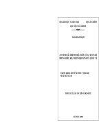 An ninh tài chính nhà nước của Việt Nam trong điều kiện hội nhập kinh tế quốc tế