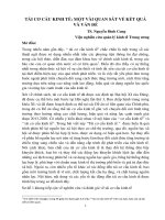 Tái cơ cấu kinh tế.