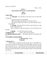 Giáo án lớp 7 học kì 1   môn địa lý