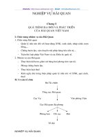 nghiệp vụ hải quan