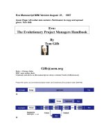 tom gilb - the evolutionary project managers handbook