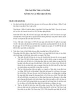 Môn Luật Hôn Nhân và Gia Đình - Kết Hôn Và Các Điều Kiện Kết Hôn docx