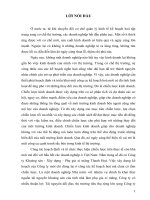 hoạch định chiến lược kinh doanh cho công ty khoáng sản - xây dựng -phụ gia xi măng thanh hoá