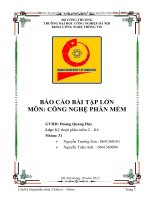 Xây dựng website mua bán cộng đồng Công nghệ phần mềm