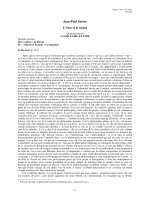 philosophie - sartre - l'etre et le néant (4)