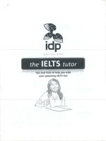 The IELTS tutor tips and hints for IELTS test IDP