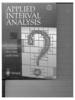Walter Applied Interval Analysis (springer)
