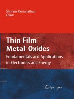 thin film metal-oxides