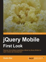 jquery mobile first look