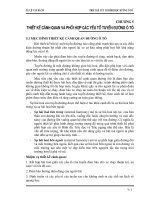 Thiết kế yếu tố hình học đường ôtô - CHƯƠNG 5: THIẾT KẾ CẢNH QUAN ĐƯỜNG Ô TÔ