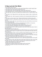 15 Quy Luật Làm Việc Nhóm potx