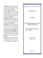 Chế tạo và nghiên cứu tính chất quang của vật liệu dẫn sóng trên nền silica biến tính