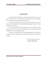 phân tích ảnh hưởng của các yếu tố chất lượng dịch vụ đến sự thỏa mãn của khách hàng tại htx tm & dv thuận thành