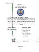 thực trạng và một số giải pháp nhằm nâng cao tiền lương, tiền công của người lao động trong thời kỳ quá độ lên cnxh ở việt nam trong giai đoạn hiện nay