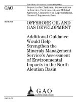 offshore oil and gas development pdf