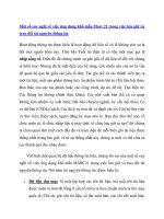 Một số suy nghĩ về việc ứng dụng khổ mẫu Marc 21 trong việc lưu giữ và trao đổi tài nguyên thông tin docx