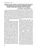 Nghiên cứu ảnh hưởng của điện châm huyệt nội quan lên ngưỡng đau và phản xạ Hoffmann ở người trưởng thành bình thường tuổi từ 19 đến 44 ppt