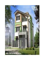Nhà chia lô 80 m2 hẹp và dài pot