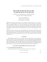 Điều khiển mô hình máy bay hạ cánh sử dụng đại số gia tử AND=MIN ppt