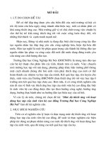 Mức độ thích ứng với hoạt động học tập của sinh viên hệ cao đẳng trường đại học Công nghiệp Hà Nội