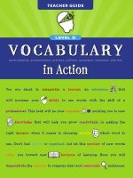 vocabulary in action - teacher guides - level d