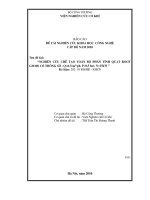 Nghiên cứu chế tạo toàn bộ phần tĩnh quạt root GM 10s thông số q=8,71m3 ph; p 0,5 bar; n 15kw