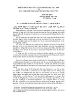 NHỮNG KHÁC BIỆT GIỮA LUẬT THƯƠNG MẠI VIỆT NAM VÀ CÁC CHẾ ĐỊNH PHÁP LUẬT THƯƠNG MẠI CÁC NƯỚC docx