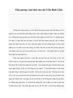 Tấm gương vượt khó của chị Trần Bình Gấm ppt