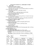 GIÁO ÁN BÀI TẬP HOÁN VỊ-CHỈNH HỢP