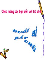 Đuổi hình bắc chữ - Giao lưu học đường