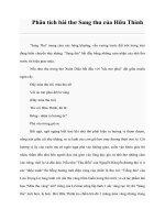 Phân tích bài thơ Sang thu của Hữu Thỉnh doc