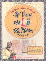 HƯỚNG DẪN SỬ DỤNG THƯỚC LỖ BAN