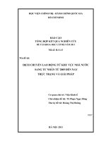Dịch chuyển lao động từ khu vực nhà nước sang tư nhân từ 2005 đến nay - Thực trạng và giải pháp
