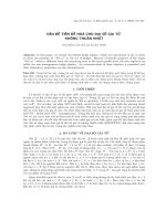 Vấn đề tiên hóa cho đại số gia tử không thuần nhất. pot