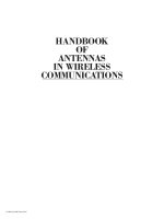 godara, lal chand -  crc  handbook of antennas in wireless communications [2002]