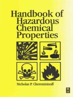 handbook of hazardous chemical properties