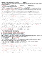 ĐỀ THI THỬ MÔN HÓA 2013 LẦN 35