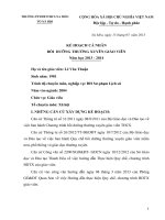 kế hoạch bồi dưỡng thường xuyên năm 2015   2016