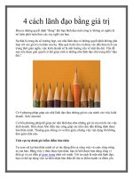 4 cách lãnh đạo bằng giá trị docx