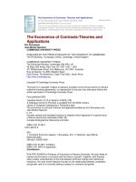 Cambridge university press the economics of contracts theories and applications