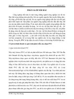 đồ án công nghệ thiết kế dây chuyền công nghệ sản xuất pvc