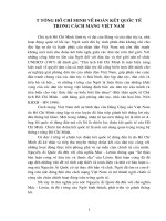 Tư tưởng Hồ Chí Minh về đoàn kết quốc tế trong cách mạng Việt Nam